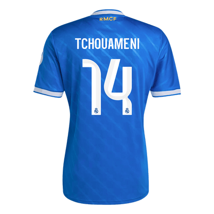 Maillot de foot extérieur Real Madrid 2025/26 TCHOUAMENI #14 Homme
