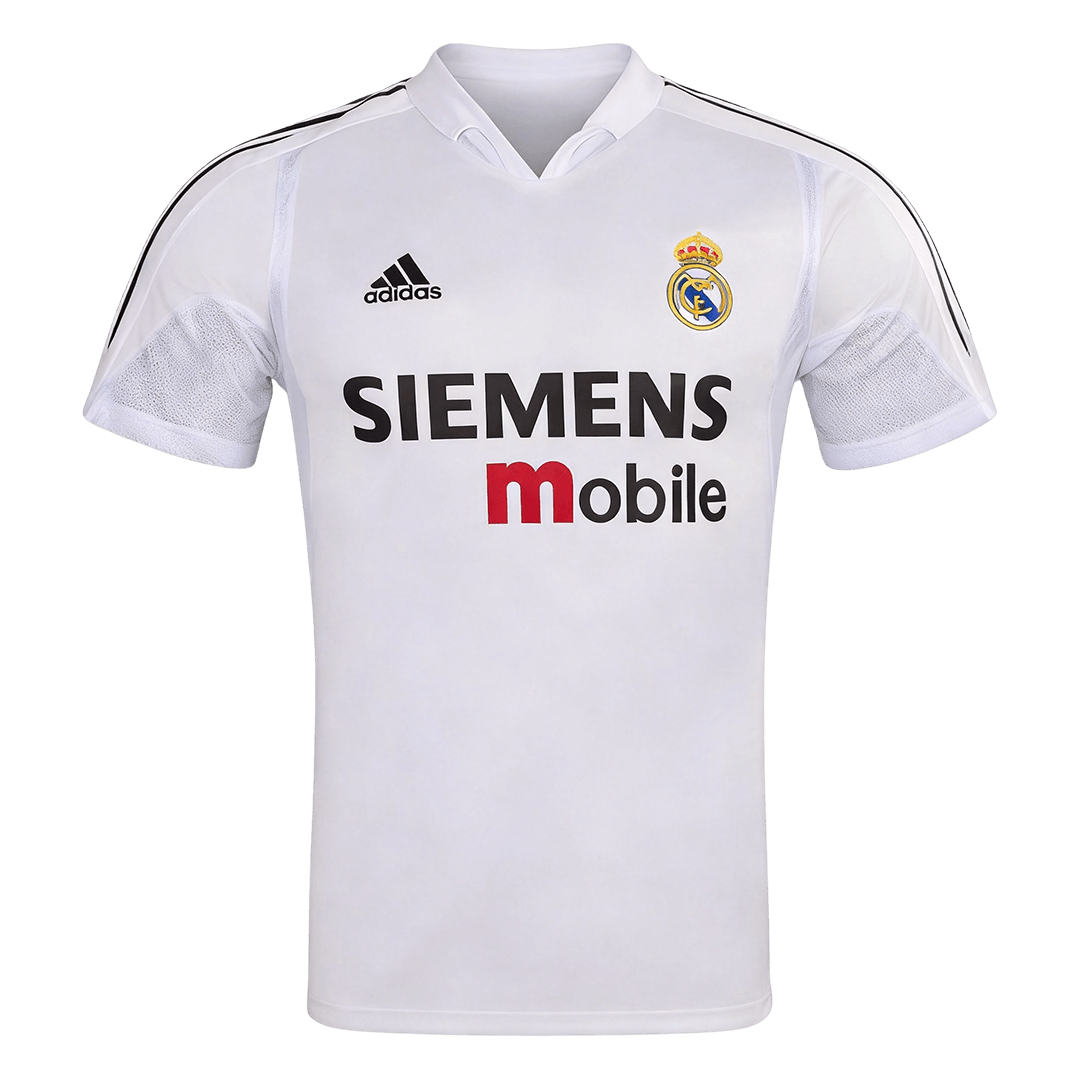 Maillot de foot domicile rétro Real Madrid 2004/05 pour homme