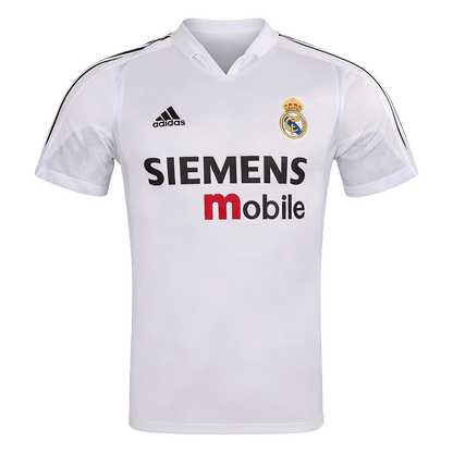 Maillot de foot domicile rétro Real Madrid 2004/05 pour homme