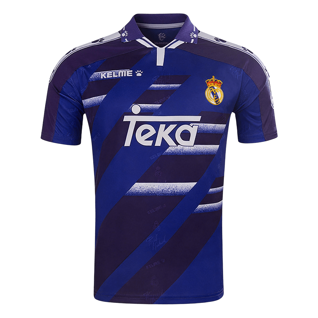 Maillot de foot extérieur rétro Real Madrid 1994/96 pour homme