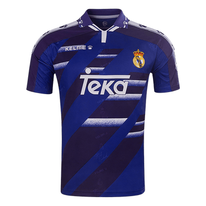 Maillot de foot extérieur rétro Real Madrid 1994/96 pour homme