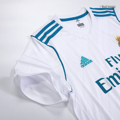 Maillot de football domicile Real Madrid 2017/18 RONALDO #7 Rétro pour homme
