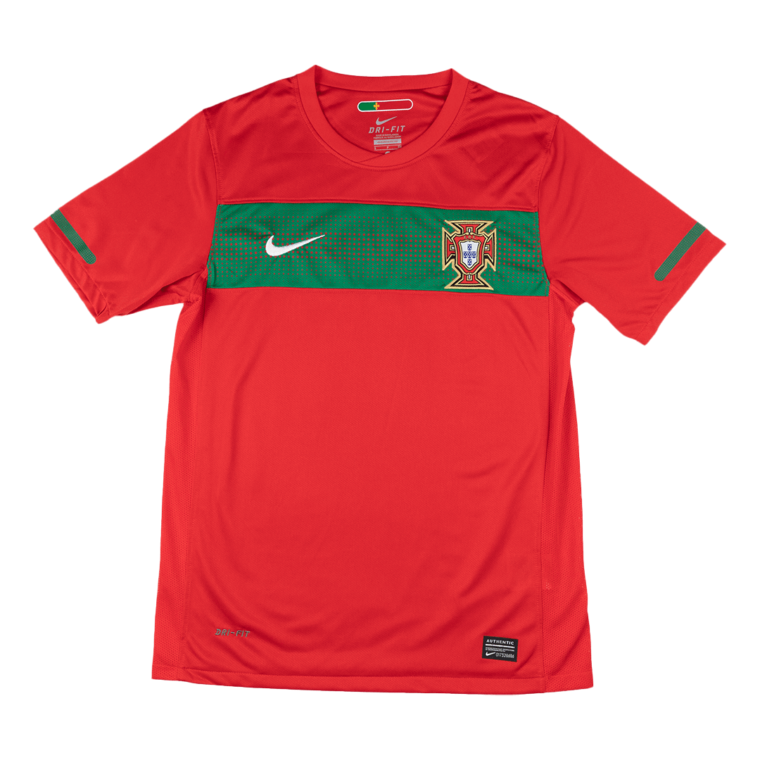 Maillot de football domicile rétro Portugal 2010 pour homme