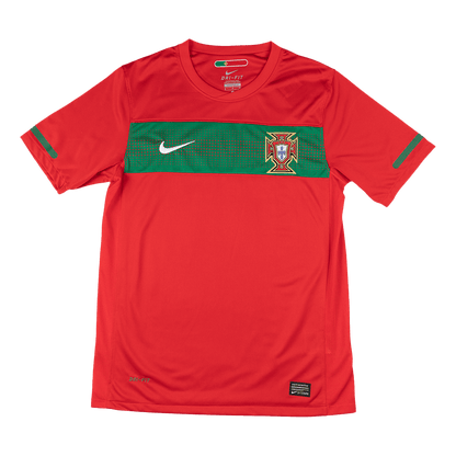 Maillot de football domicile rétro Portugal 2010 pour homme
