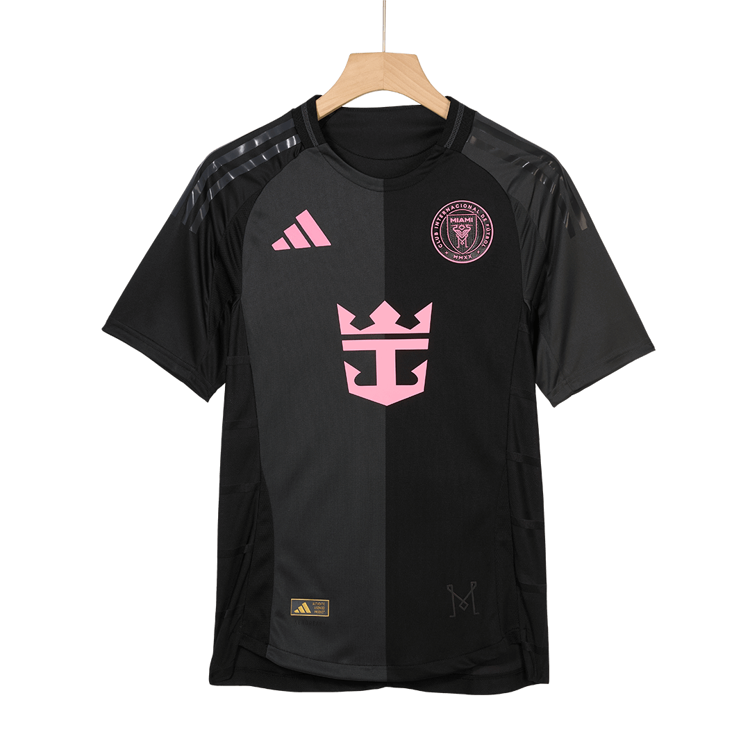 Maillot de football De Paul #7 Inter Miami CF 2025 Version Joueur Extérieur Homme - Coupe Ajustée