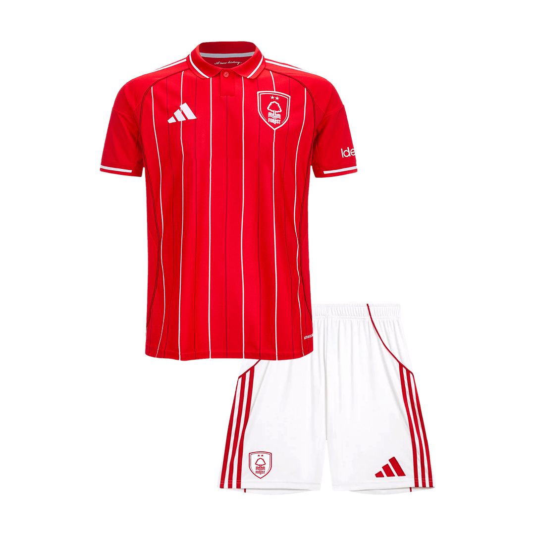 Ensemble maillot et short de football domicile pour enfant Nottingham Forest 2025/26