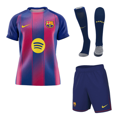 Ensemble maillot de football domicile homme Barcelone 2025/26 [PREMIUM]