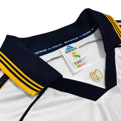 Maillot de football domicile homme Real Madrid 1999/00 Rétro RAUL #7