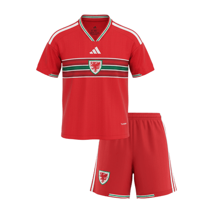 Tenue de football domicile Coupe du Monde 2026 Pays de Galles pour enfant