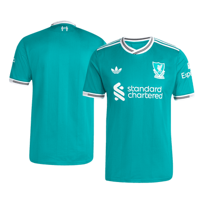 Maillot de foot extérieur homme Liverpool 2025/26 version joueur - Coupe ajustée