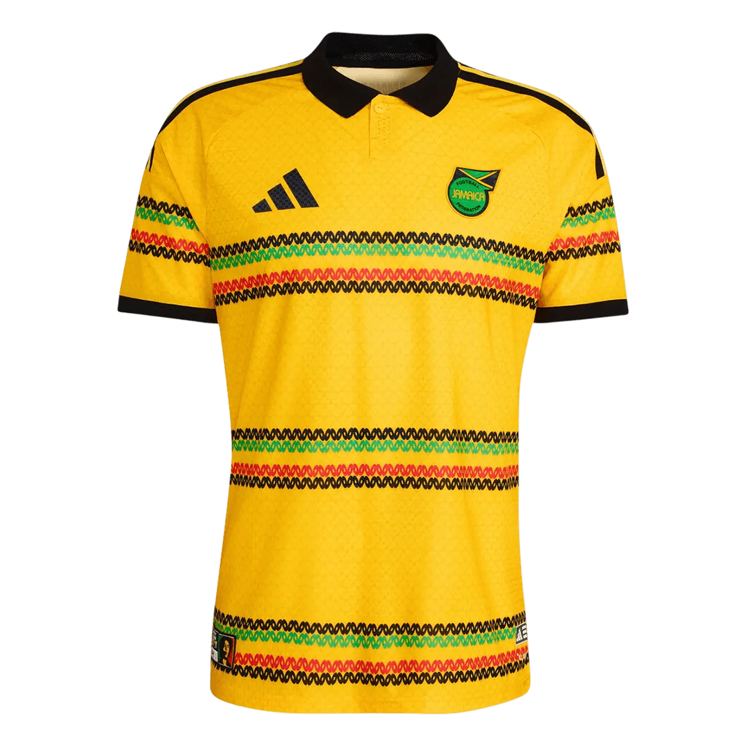 Maillot de foot domicile homme Jamaïque Coupe du Monde 2026 version joueur - Coupe ajustée