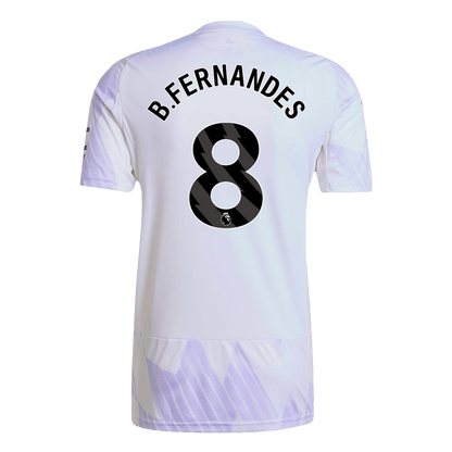 Maillot de foot extérieur B.FERNANDES #8 Manchester United 2025/26 pour homme