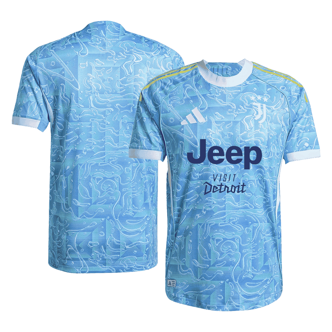 Maillot de football extérieur version joueur Juventus Homme 2025/26 - Coupe slim