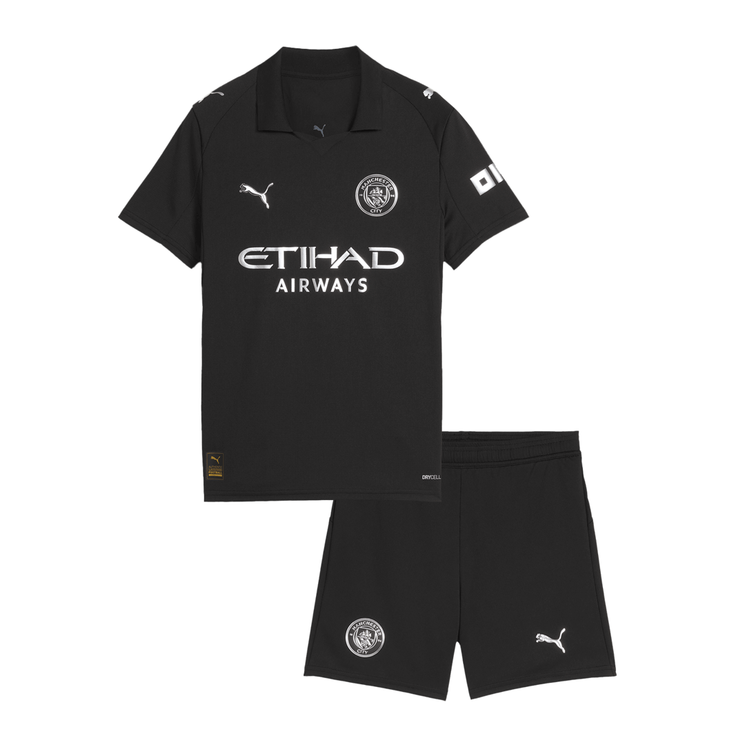 Ensemble Maillot de Foot Enfant Manchester City Extérieur 2025/26
