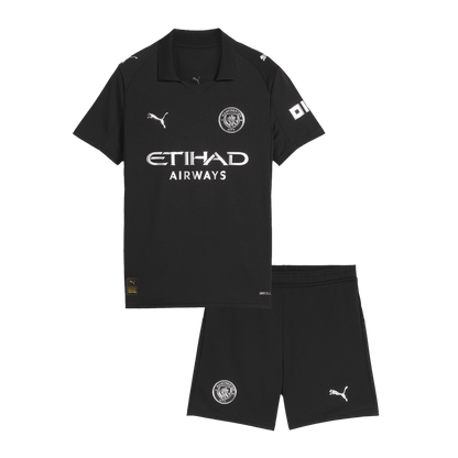 Ensemble Maillot de Foot Enfant Manchester City Extérieur 2025/26