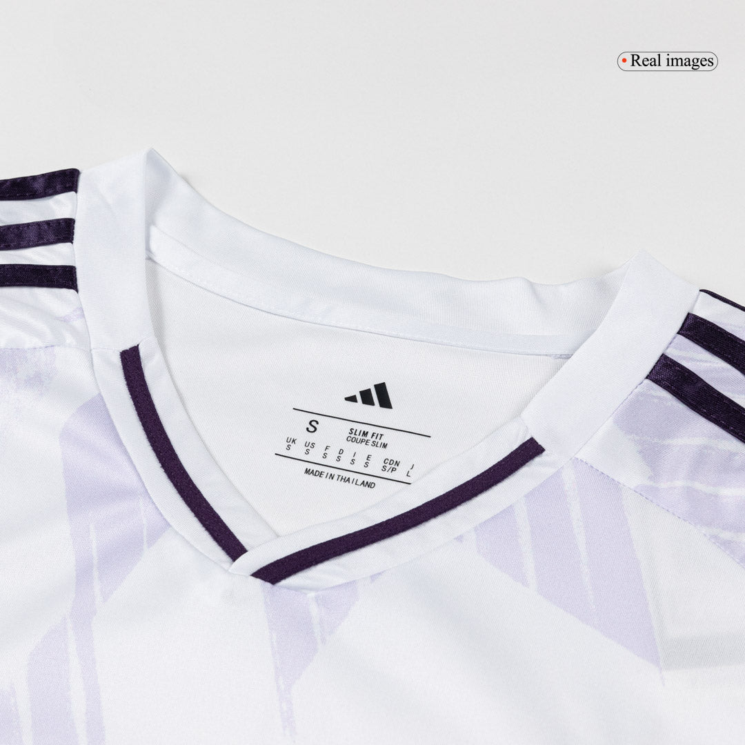 Maillot de foot extérieur Manchester United 2025/26 à manches longues pour homme