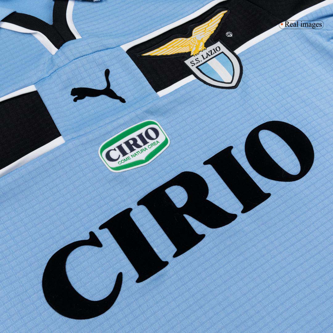 Maillot de foot domicile rétro Lazio homme 1998/99