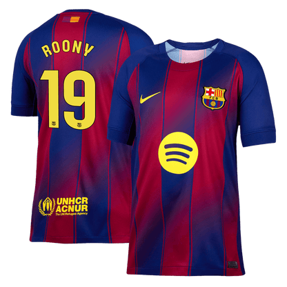 ROONY #19 Maillot de Foot Domicile Barcelone 2025/26 Homme [PREMIUM]