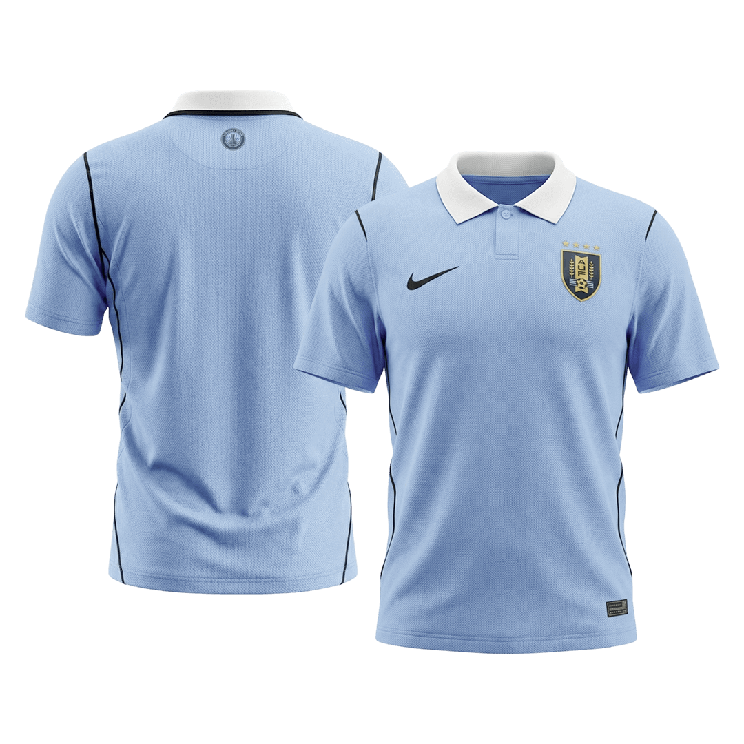 Maillot de foot domicile Uruguay Coupe du Monde 2026 pour homme