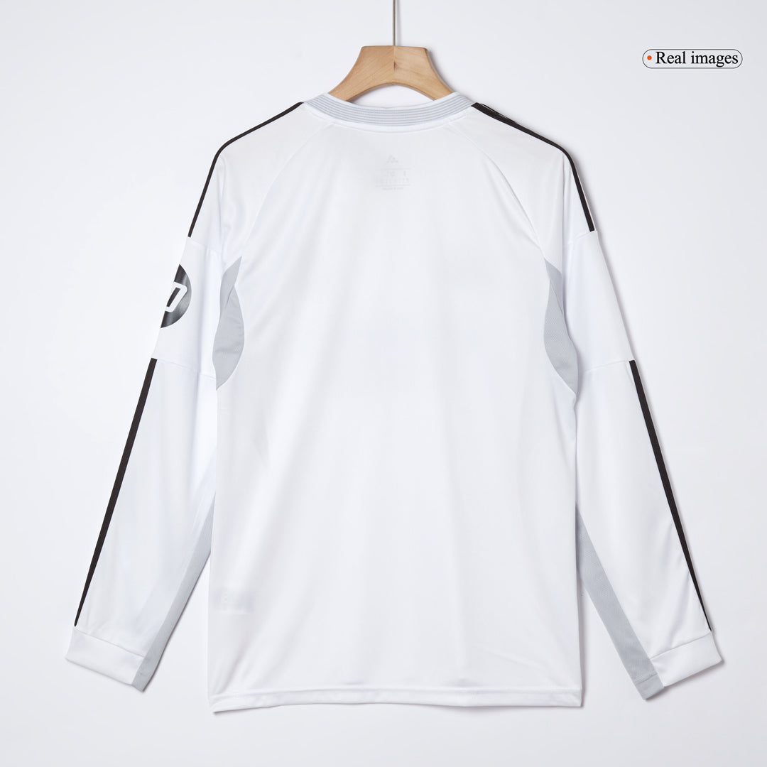 Maillot de football domicile à manches longues Real Madrid 2025/26 pour homme