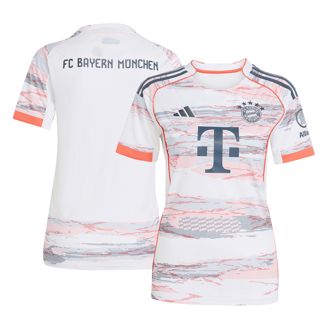 Maillot de foot extérieur femme Bayern Munich 2025/26