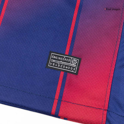 Maillot de football domicile à manches longues pour homme Barcelone 2025/26