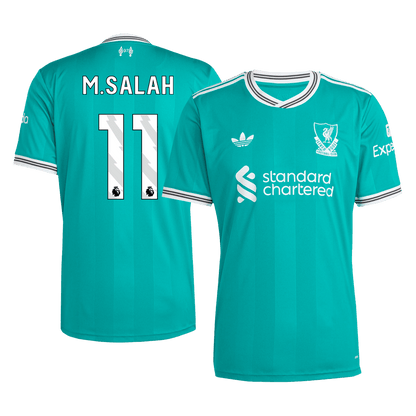 Maillot de foot extérieur M.SALAH #11 Homme Liverpool 2025/26