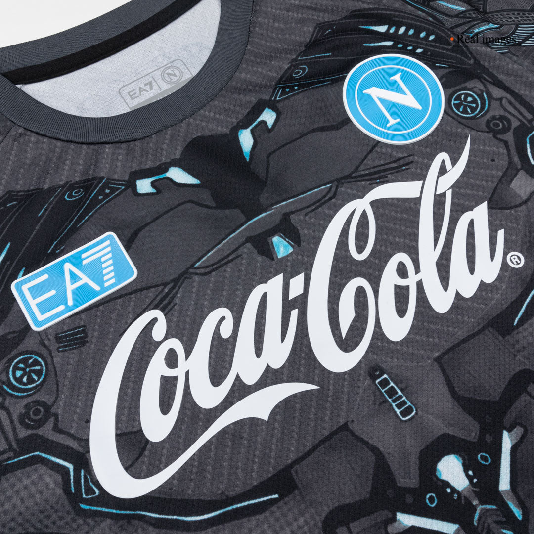 Maillot de football d'avant-match Napoli 2025/26 pour homme