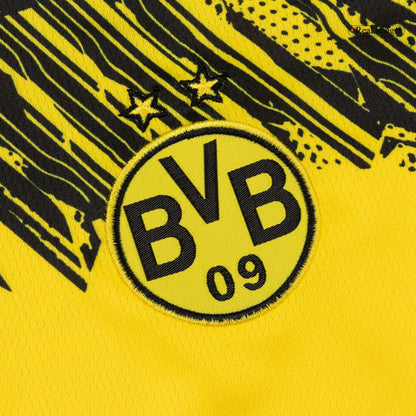 Maillot de foot domicile Borussia Dortmund 2025/26 pour enfant - kit complet