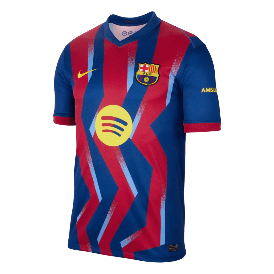 Maillot de foot PEDRI #8 Homme FC Barcelone extérieur 2025/26 Quatrième tenue