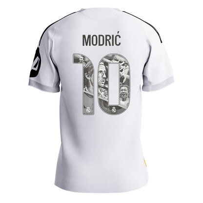 Maillot de football domicile homme MODRIĆ Spécial #10 Real Madrid 2025/26 version joueur - Coupe ajustée [PREMIUM]