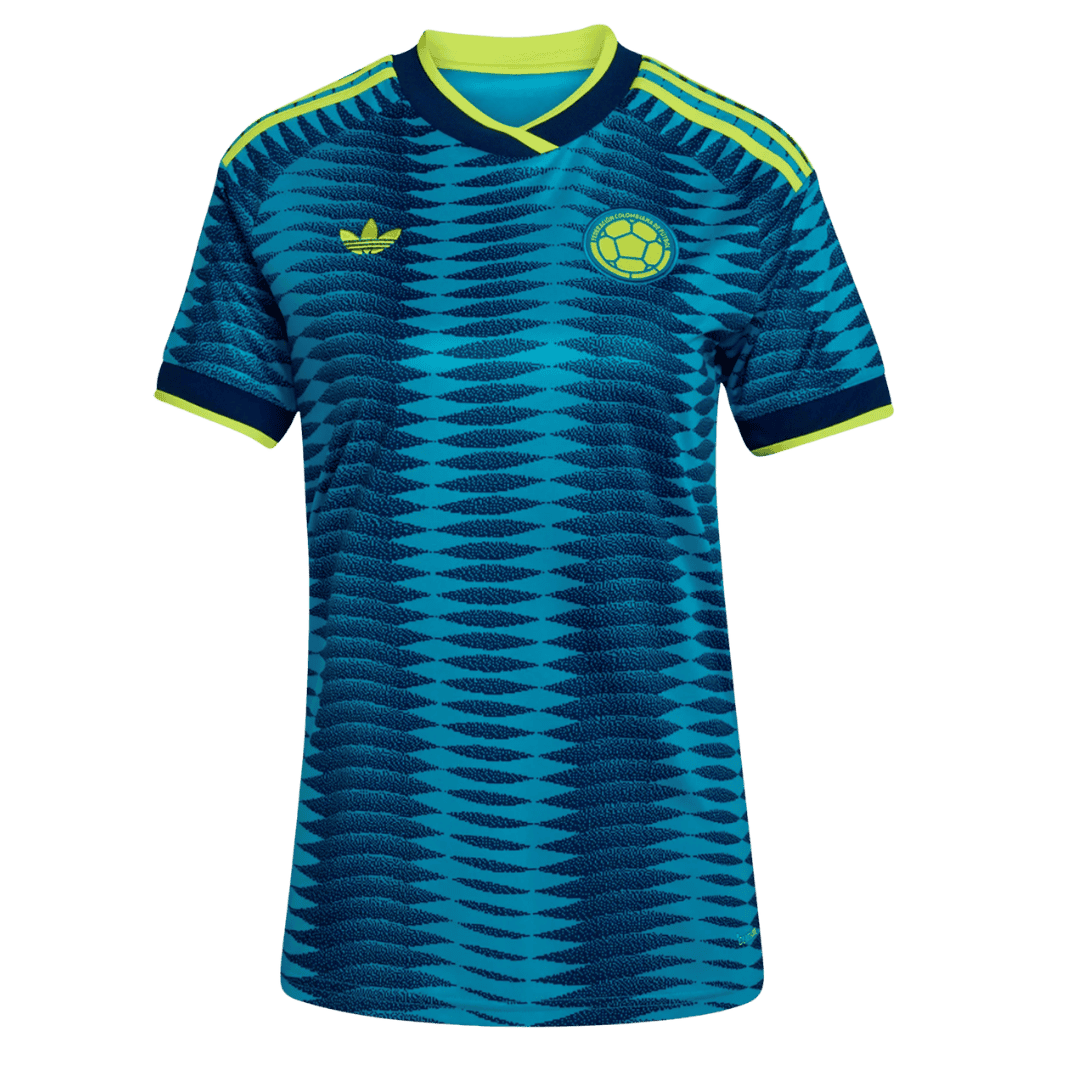 Maillot de foot extérieur femme Colombie Coupe du monde 2026