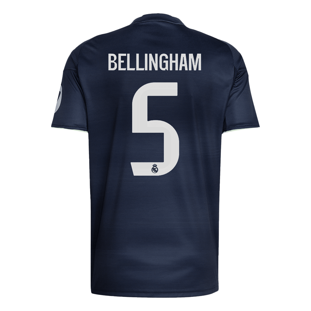 Maillot de foot extérieur Real Madrid 2025/26 Homme BELLINGHAM #5 [PREMIUM]