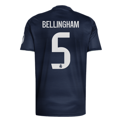 Maillot de foot extérieur Real Madrid 2025/26 Homme BELLINGHAM #5 [PREMIUM]