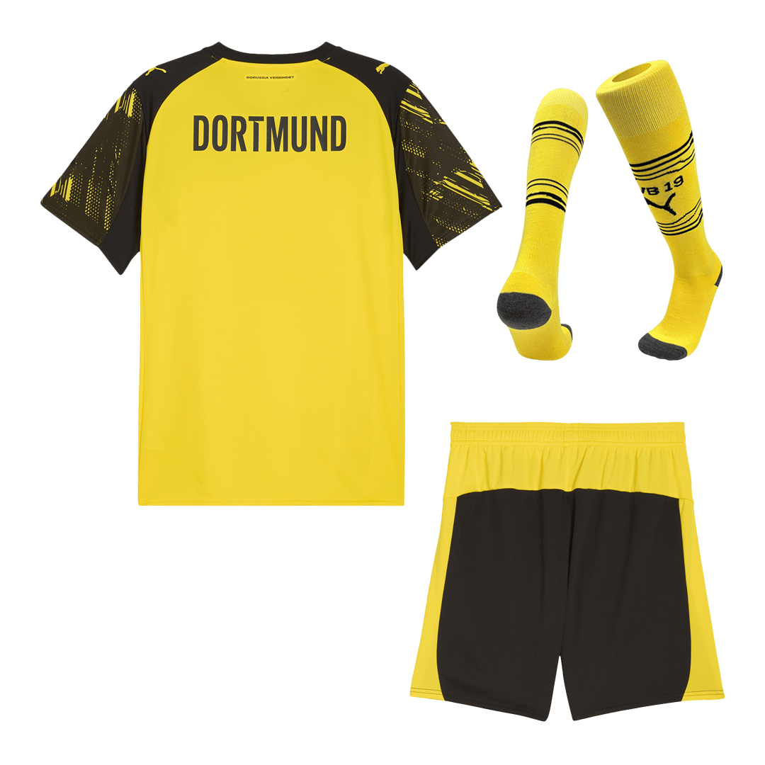 Ensemble complet maillot de foot domicile homme Borussia Dortmund 2025/26