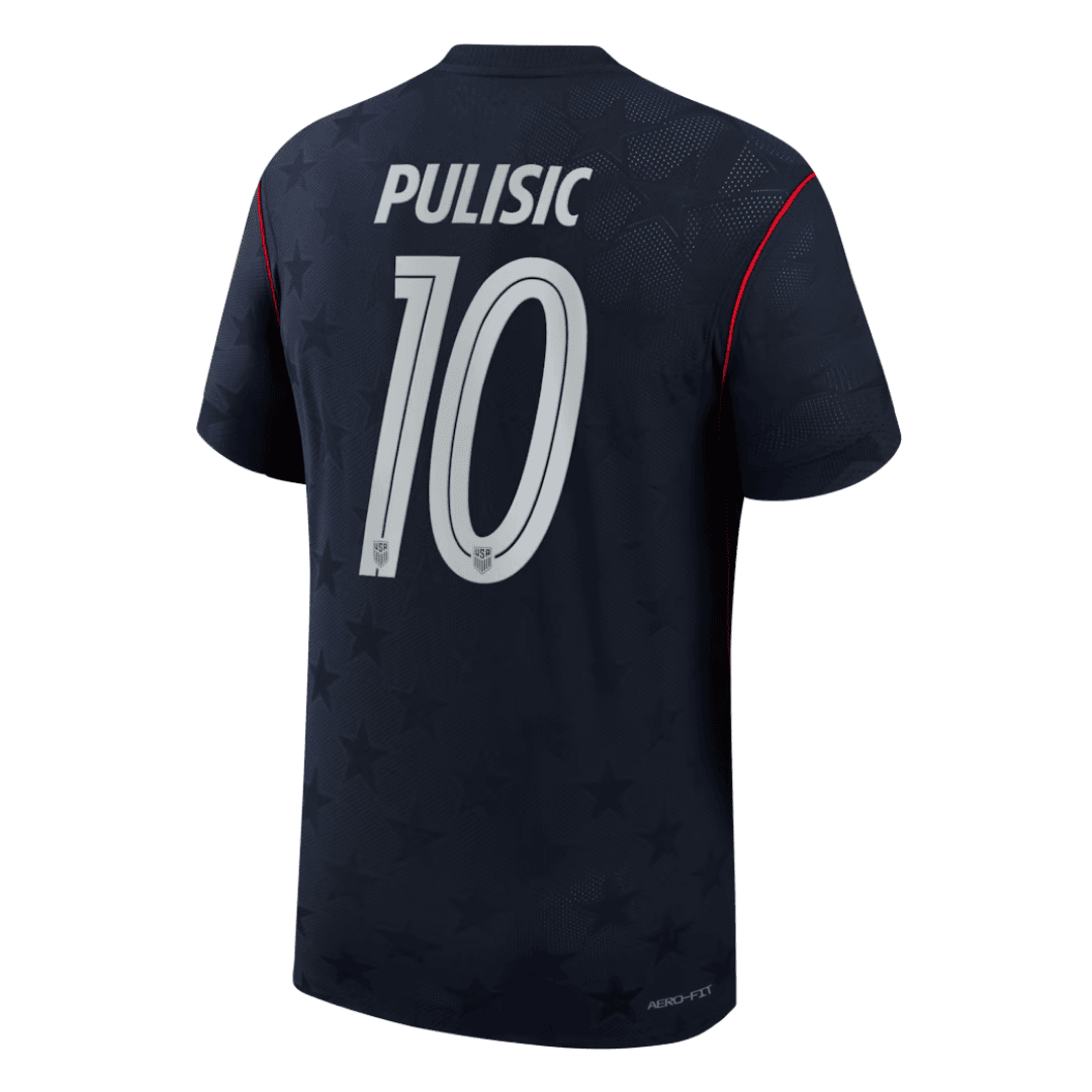 Maillot de football PULISIC #10 Homme USA Coupe du Monde 2026 Version Joueur Extérieur - Coupe Ajustée