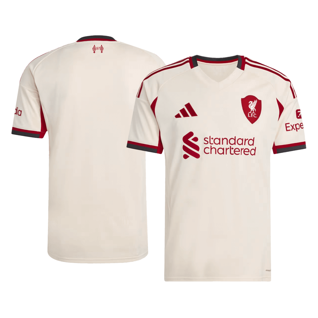 Maillot de football extérieur Liverpool 2025/26 pour homme