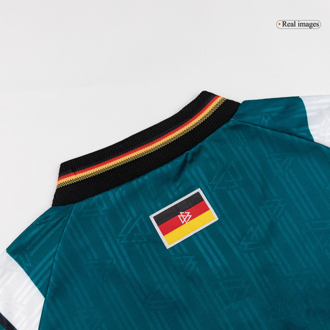 Maillot de foot extérieur rétro Allemagne 1996/97 pour homme