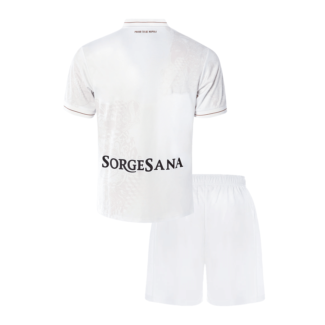 Ensemble Maillot de Foot Extérieur Enfant Napoli 2025/26