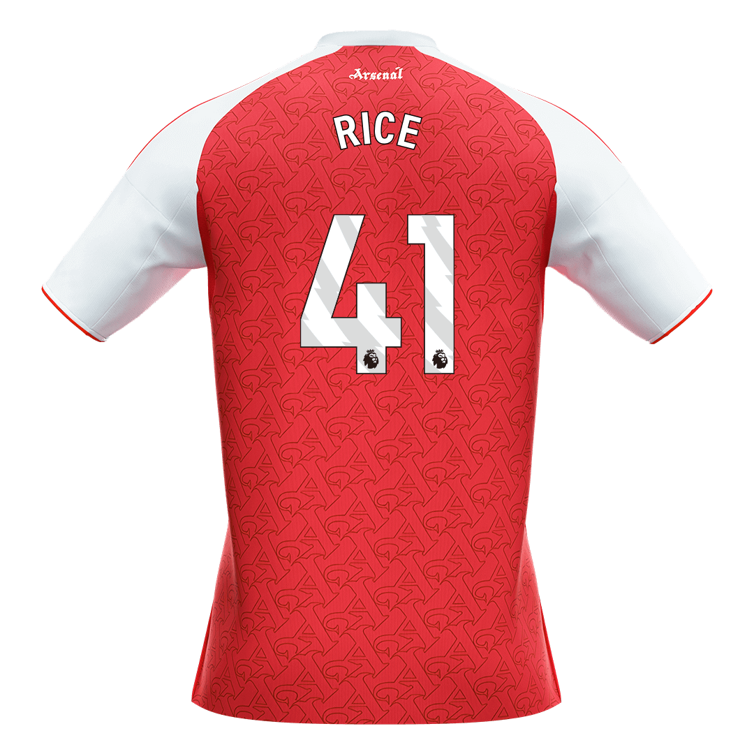RICE Maillot de Foot Domicile Homme Arsenal 2025/26 #41 [PREMIUM]