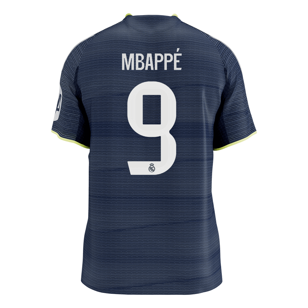 MBAPPÉ #9 Maillot de Foot Extérieur Real Madrid 2025/26 Version Joueur Homme - Coupe Ajustée [PREMIUM]