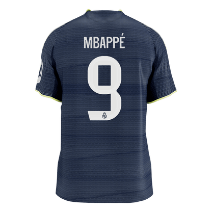 MBAPPÉ #9 Maillot de Foot Extérieur Real Madrid 2025/26 Version Joueur Homme - Coupe Ajustée [PREMIUM]