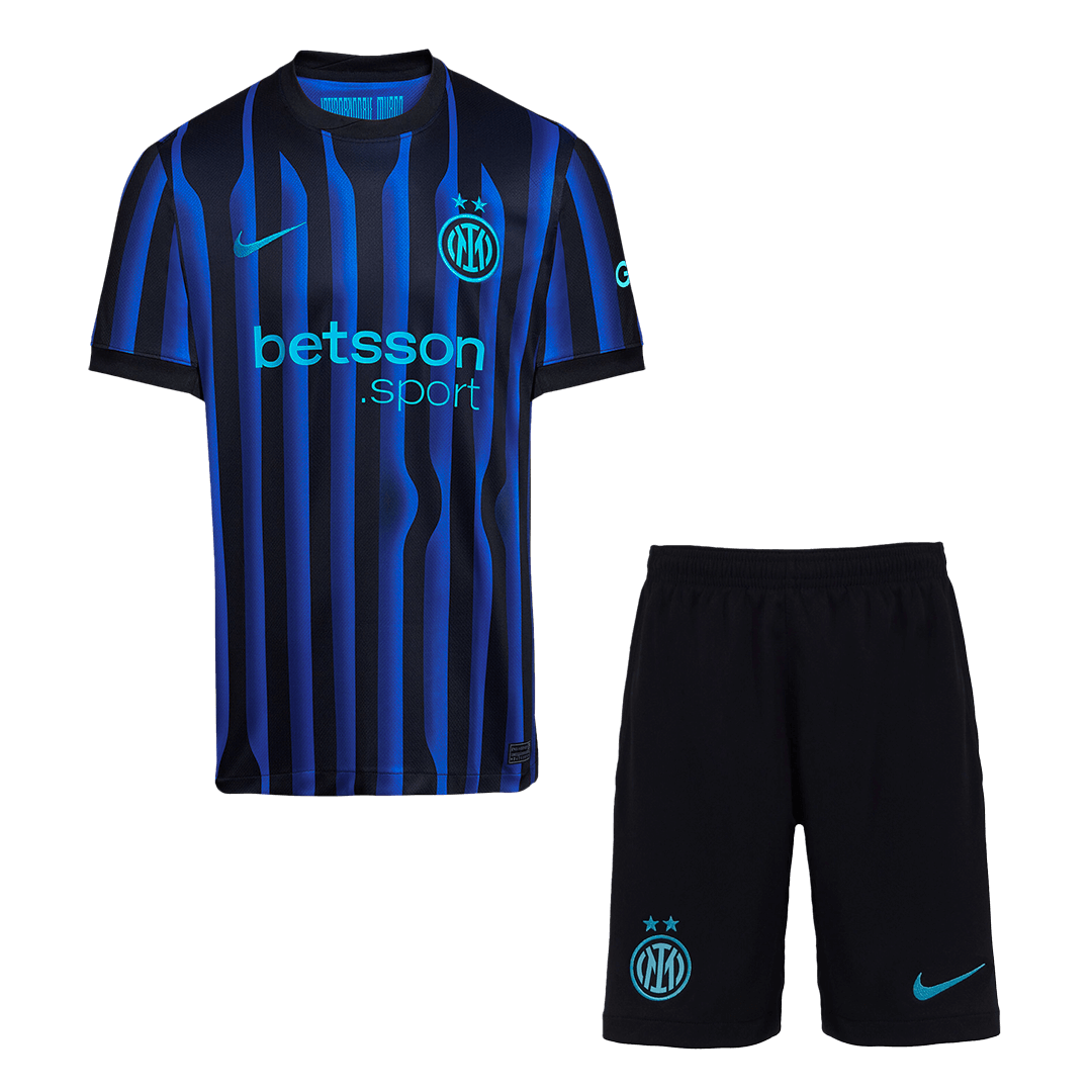 Ensemble Maillot Domicile de Football Inter Milan 2025/26 Homme