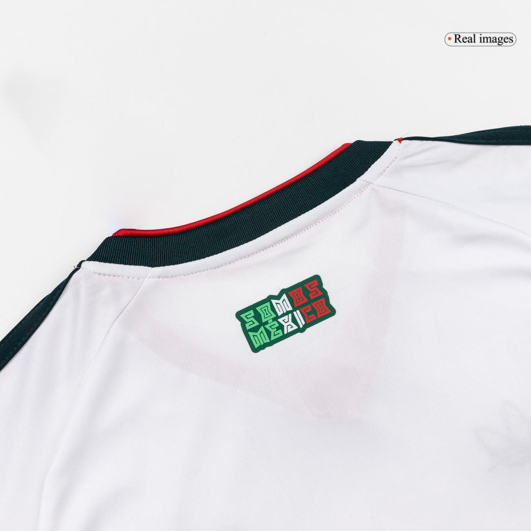 Ensemble maillot de football extérieur Mexique Coupe du Monde 2026 pour enfant