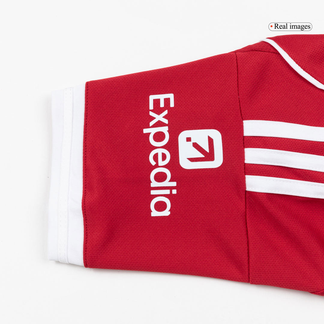 Maillot de football domicile Liverpool 2025/26 pour femme