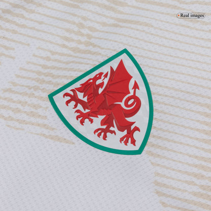 Maillot de football extérieur Coupe du Monde 2026 Pays de Galles pour homme - Version joueur - Coupe ajustée