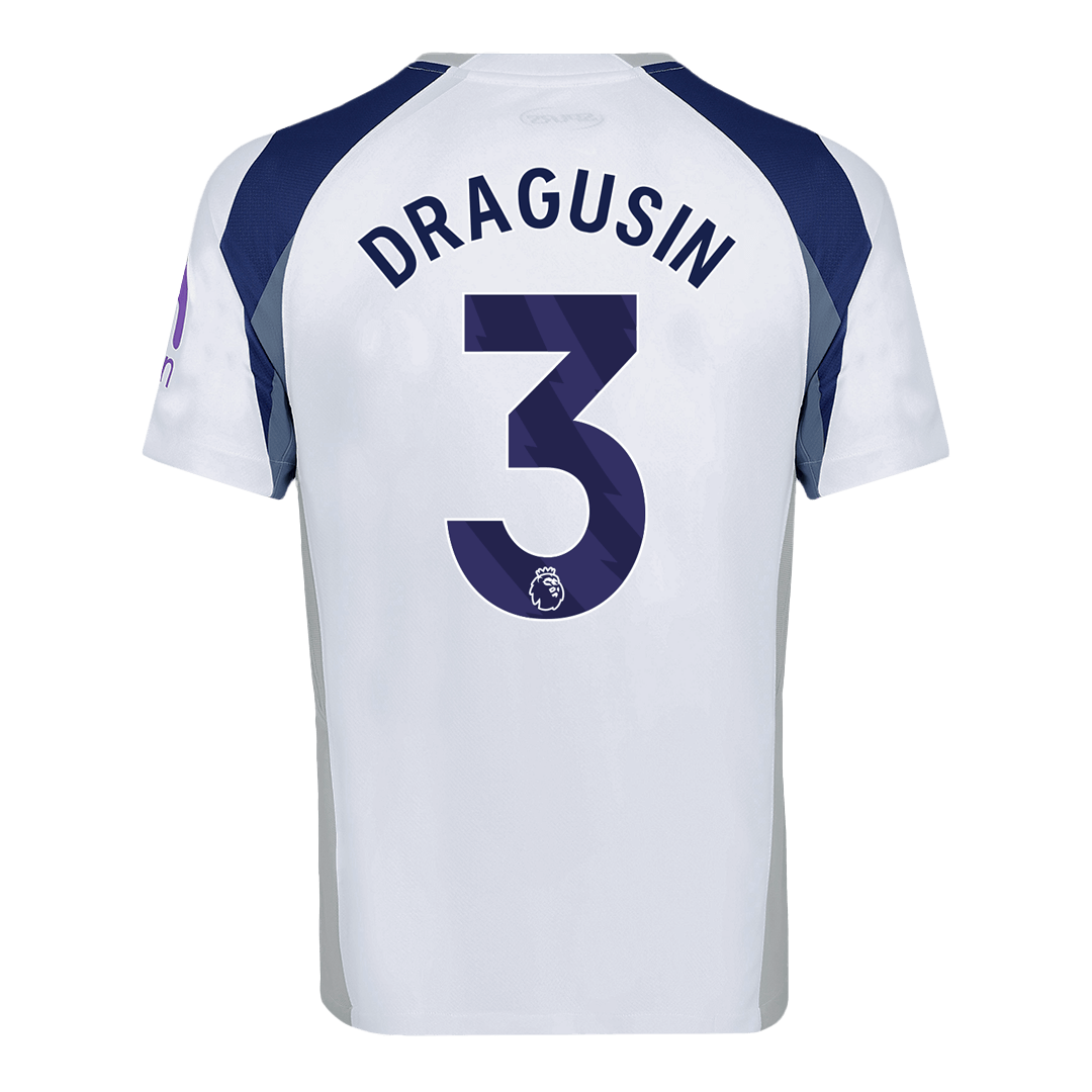 Maillot de Foot Domicile Homme Tottenham Hotspur 2025/26 DRAGUSIN #3