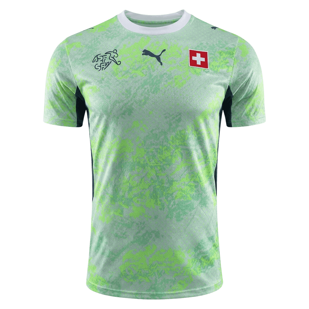 Maillot de Foot Extérieur Suisse Coupe du Monde 2026 pour Homme Version Joueur - Coupe Ajustée
