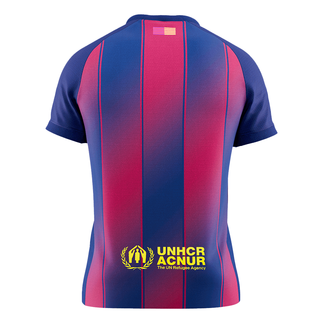 Maillot de foot domicile FC Barcelone 2025/26 pour homme [PREMIUM]