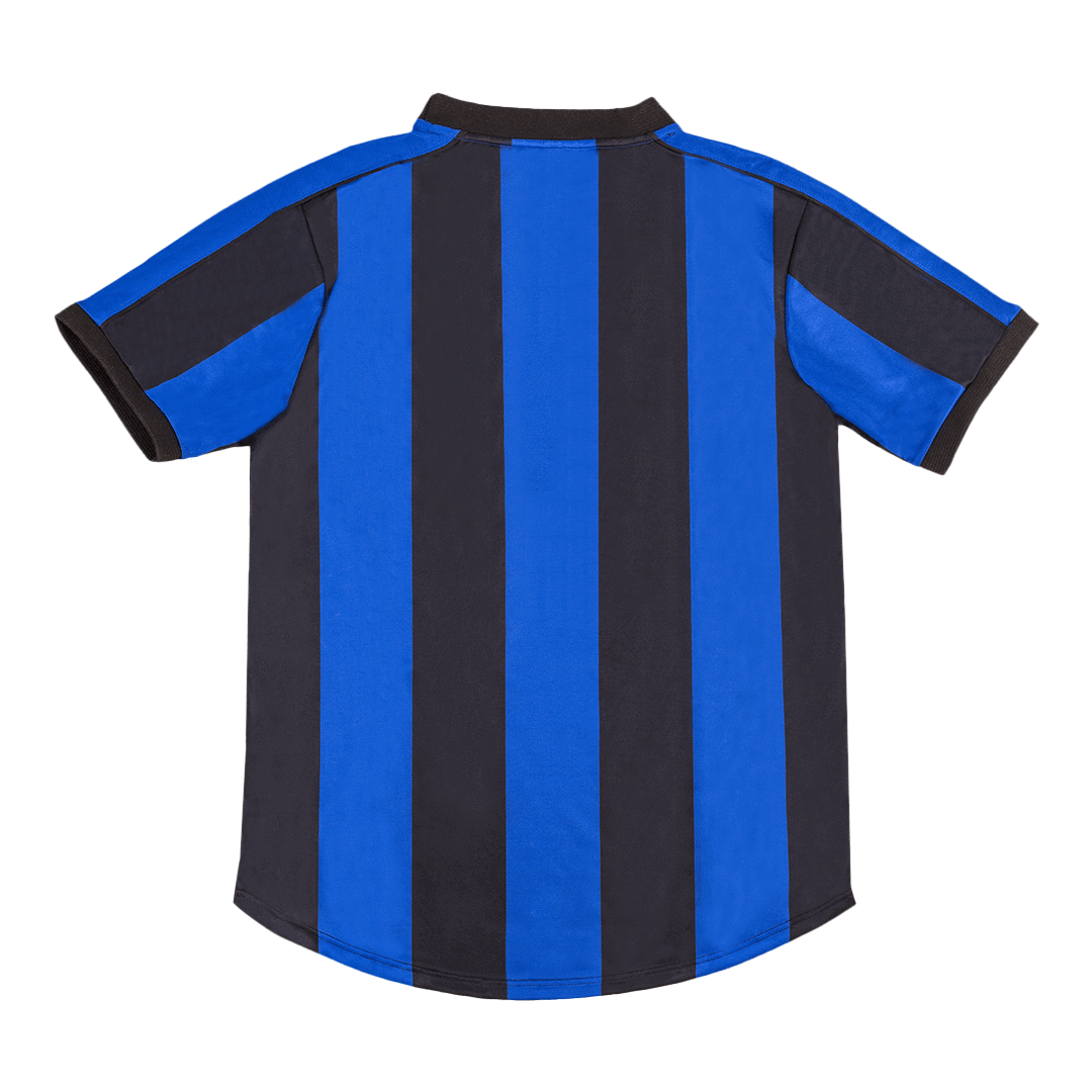 Maillot de football rétro domicile homme Inter Milan 1999/00